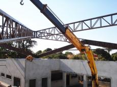 Cobertura Estrutura Metálica - Creche em Rio Brilhante-MS